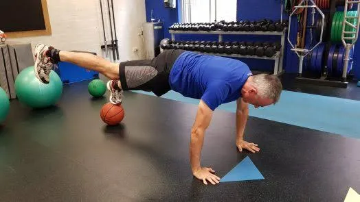 Core stability and posture correction exercises
