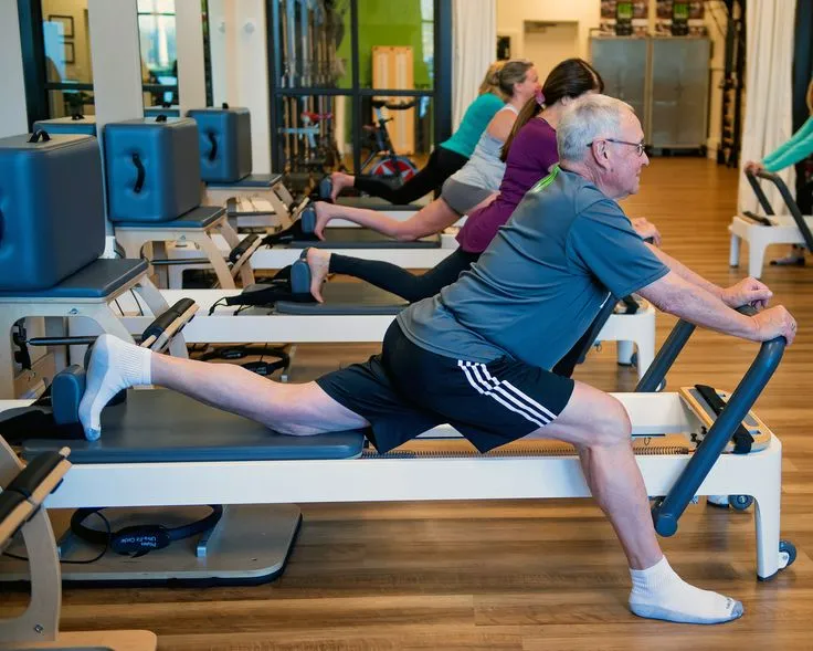 Group training fitness classes