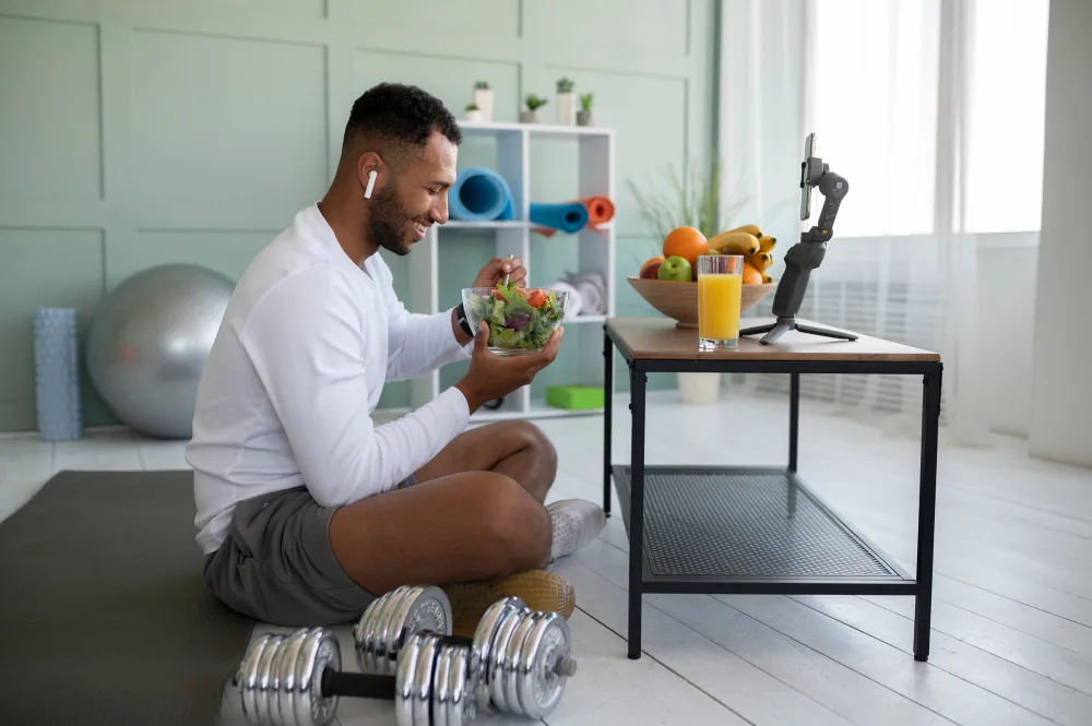 Sports nutrition counseling for athletes